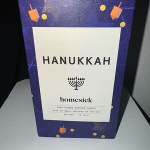 New Homesick Hanukkah Scented Soy Candle Large